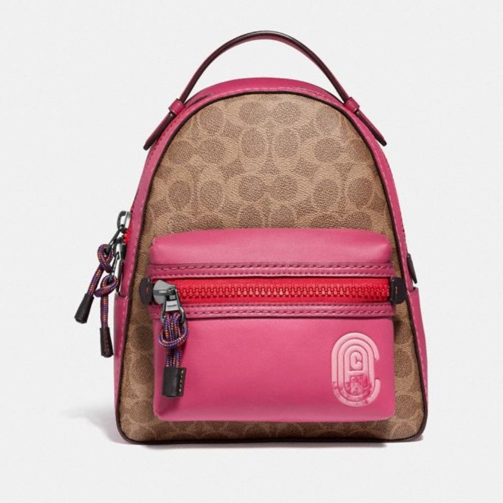 NWT Coach Campus Backpack 23 In Signature Canvas